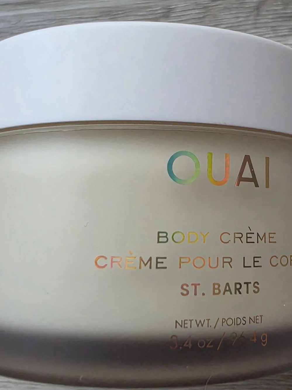 OUAI St. Barts Travel Set - White & Gold